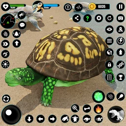أيقونة Wild Turtle Family Life games